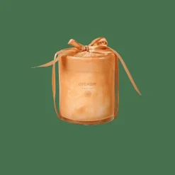 CASA ESCAPE BLACK OUDH Bougie Parfumée Dans Un Verre Blanc, Vieux Rose