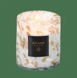 CASA ESCAPE WORLD OF GOA Bougie Parfumée Blanc, Doré, Multicolore