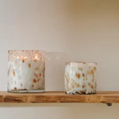 CASA ESCAPE WORLD OF GOA Bougie Parfumée Blanc, Doré, Multicolore