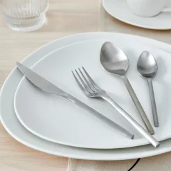 CASA ETNA SATIN Couverts 16 Pièces Argent