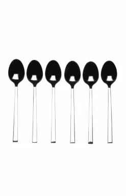 CASA FINE Cuillère Apéro Set De 6 Argent