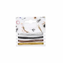 CASA FIORI Petit Vase Noir, Transparent