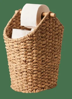 CASA FLORES Porte-rouleau WC Porte-magazines Naturel