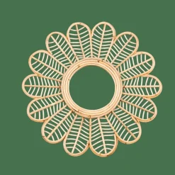 CASA FLOWER Miroir Naturel
