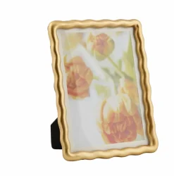 CASA FLOWY Cadre Photo Doré