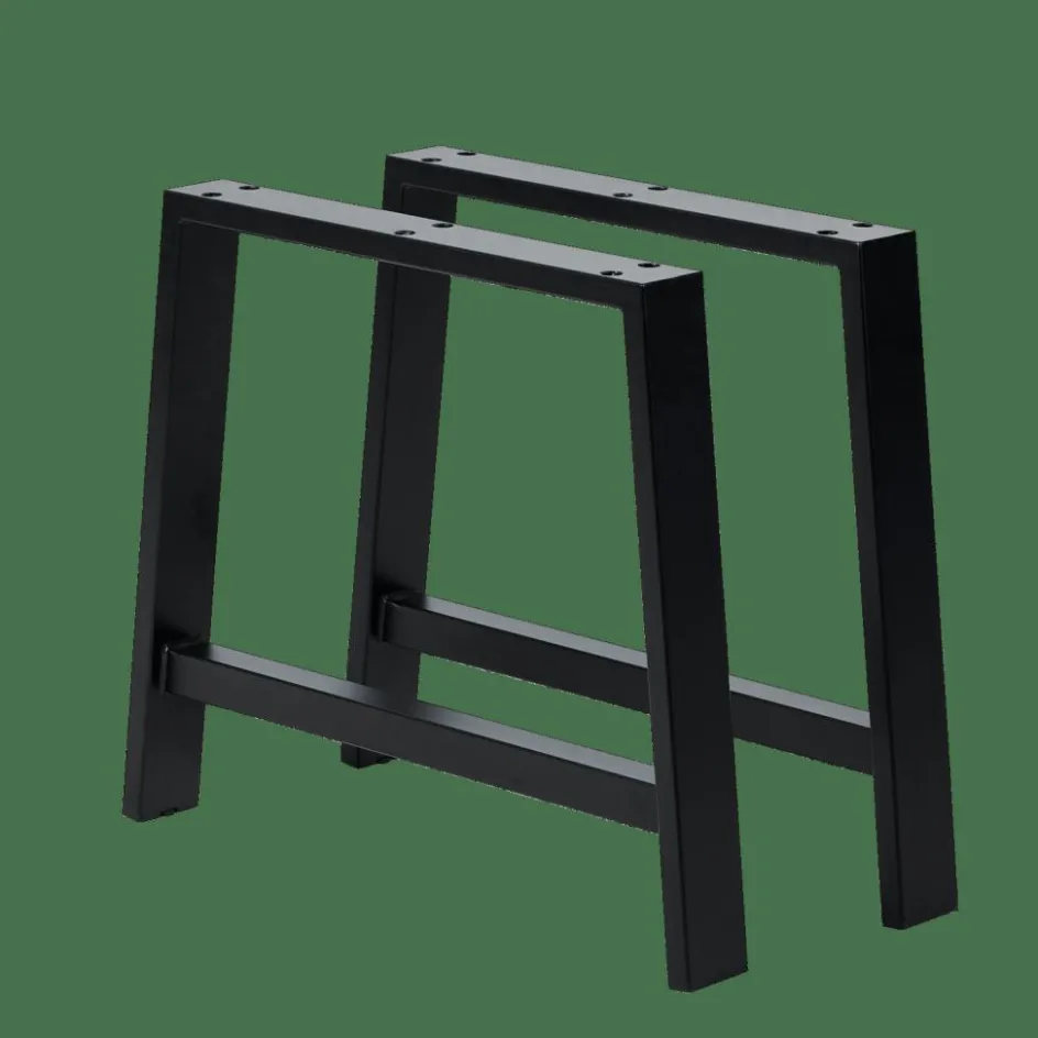 CASA FORMAX Table De Jardin Avec Pieds A Noir