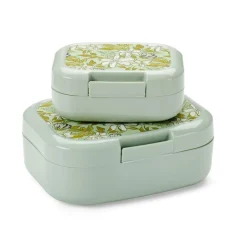 CASA FRESHMOOD Boîte à Lunch Avec Clip Seafoam + Motif Loulou Sea Foam (vert)