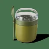 CASA FRESHMOOD Pot à Petit Déjeuner 32cl Vert