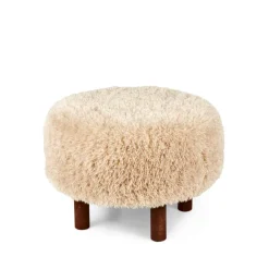 CASA FUZZ Tabouret Beige