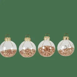 CASA GLANCY Porte-noms Set De 4 Transparent