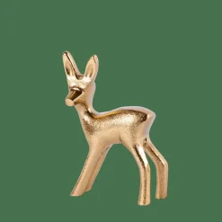 CASA GOLDY Décoratif Cerf Doré