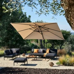 CASA HANNA Salon De Jardin Droite