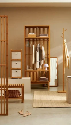 CASA HELGE Porte-vêtements Naturel