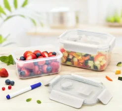 CASA HOMEY CLIP Marqueur Craie Pour Boîte Bleu