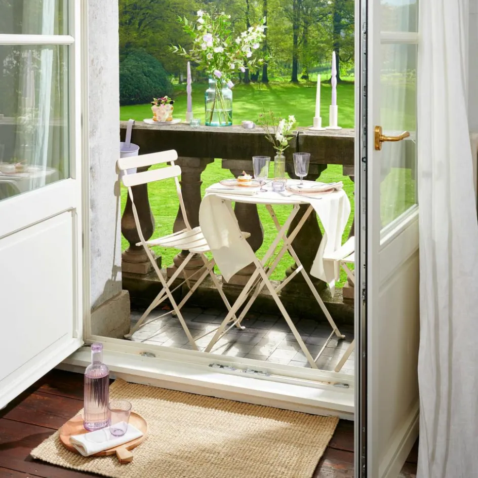 CASA IMPERIAL Ensemble Bistrot Rond SABLE