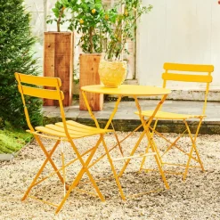 CASA IMPERIAL Ensemble Bistrot Rond Jaune