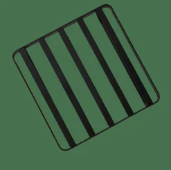 CASA INDUSTRIA Dessous-de-plat Noir