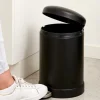 CASA INDUSTRIA Poubelle à Pédale 5l Noir