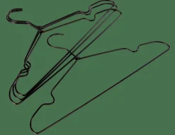 CASA INFINITY BLACK Cintres Set De 4 Noir