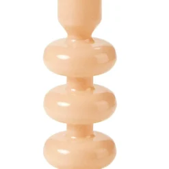 CASA ISA Bougeoir Opale Crème Crème