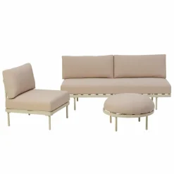 CASA ISLAND ECO Coussin De Jardin Chaise Longue Aqua