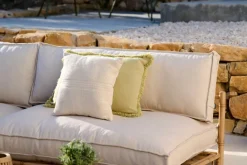 CASA ISLAND ECO Coussin De Jardin Chaise Longue Aqua