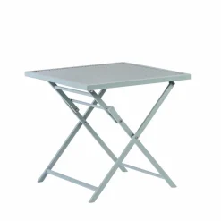 CASA JESSE Ensemble Bistrot Rectangulaire Blanc