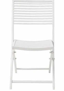 CASA JESSE Ensemble Bistrot Rectangulaire Blanc