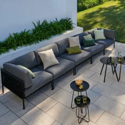 CASA JUMBO Fauteuil De Coin Noir