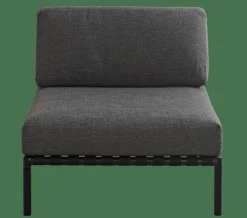 CASA JUMBO Fauteuil Lounge Noir