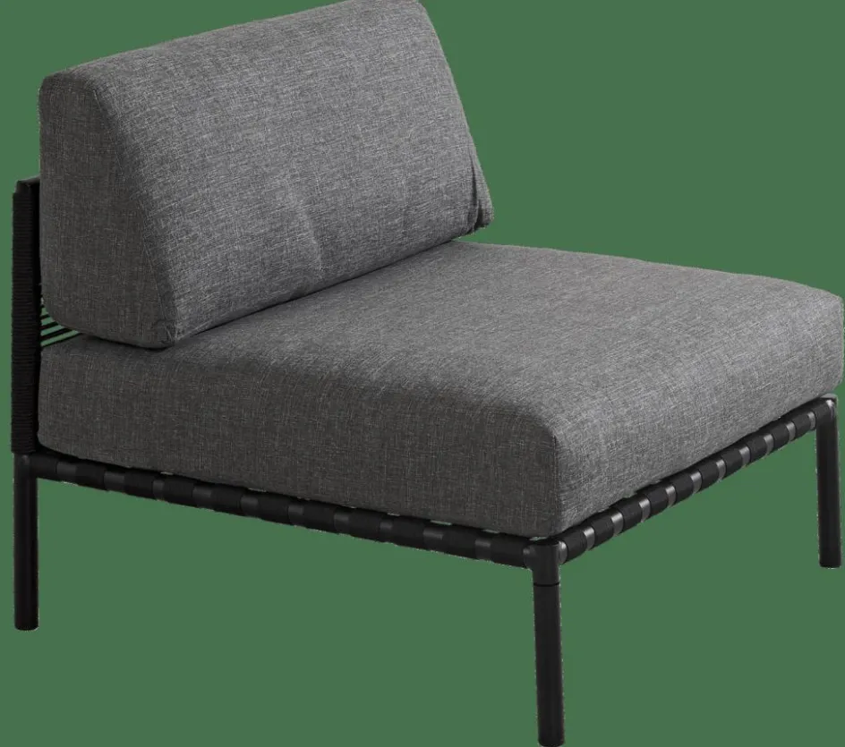 CASA JUMBO Fauteuil Lounge Noir