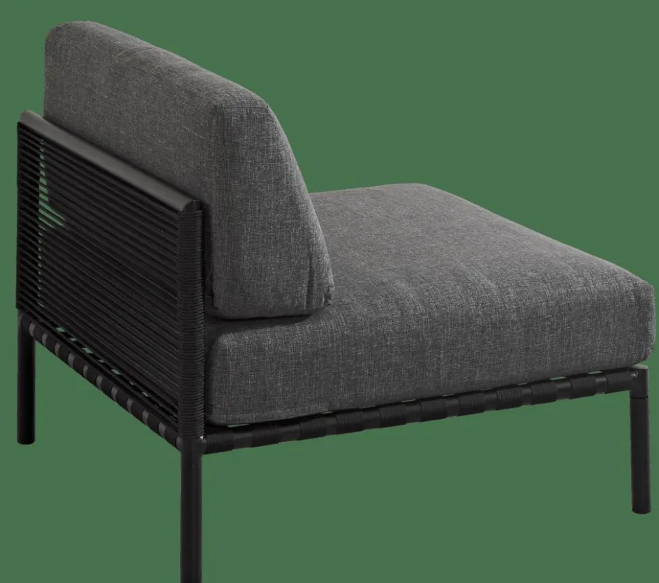 CASA JUMBO Fauteuil Lounge Noir