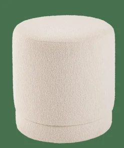 CASA LANCE Pouf Blanc
