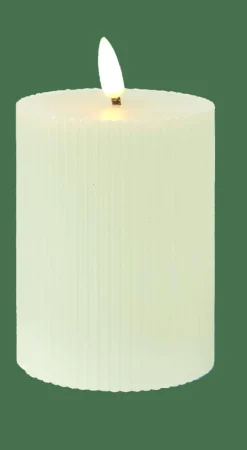 CASA LED Bougie Avec LED Menthe