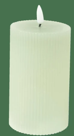 CASA LED Bougie Avec LED Menthe