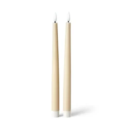 CASA LED Bougie Dîner Led Crème