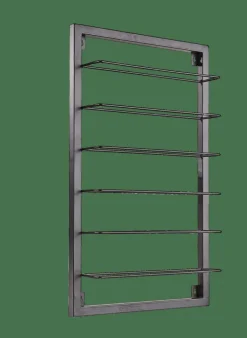 CASA LINA Étagère à Bouteilles Noir