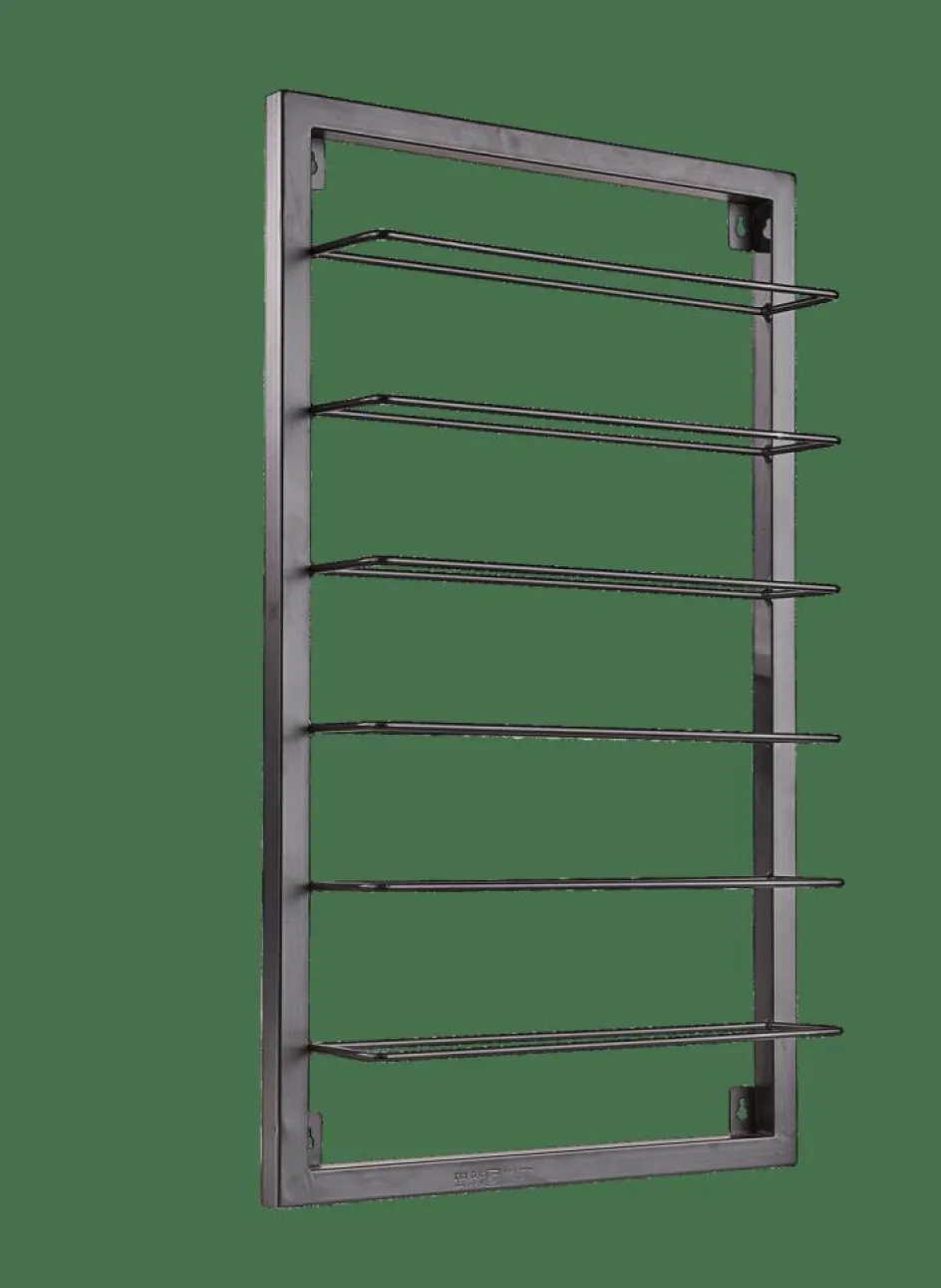 CASA LINA Étagère à Bouteilles Noir