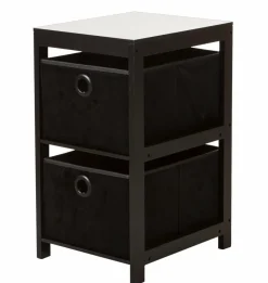 CASA LINOLUX Boîte De Rangement Avec Fermeture éclair Beige