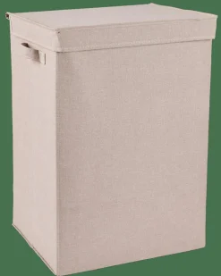 CASA LINOLUX Panier à Linge Luxueux Beige