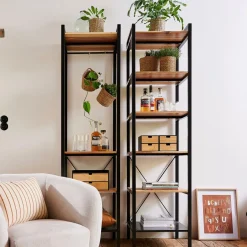 CASA LINOLUX Système De Rangement 4 Compartiments Beige