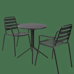 CASA LIVA Chaise Bistrot Noir