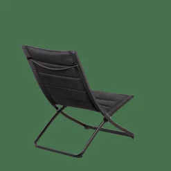 CASA LIZA Chaise Pliante Noir