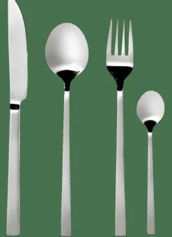 CASA LUGANO Ménagère 16 Pièces Argent