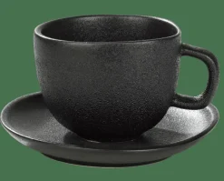 CASA MAGMA Tasse Et Soucoupe Expresso 11 CL Noir