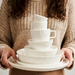 CASA MAREA Assiette Blanc