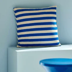 CASA MARIO Coussin Bleu