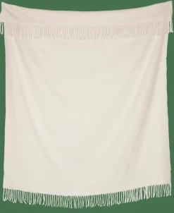 CASA MARTA Plaid Blanc