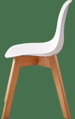 Enfant CASA MATHIAS Chaise Pour Enfants Blanc, Naturel