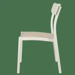 CASA MAVAS Chaise Empilable Blanc
